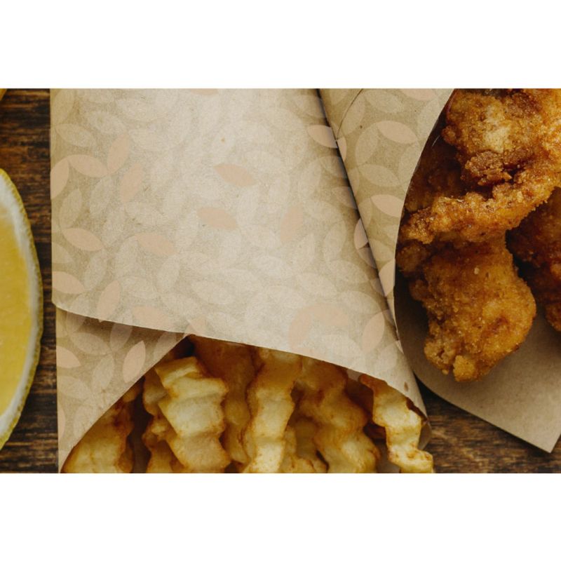 umweltfreundliches verpackungspapier für imbissbetriebe