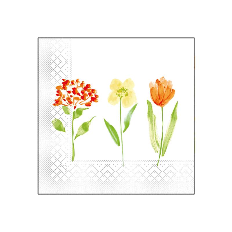 Zelltuch Serviette Selma 33x33cm