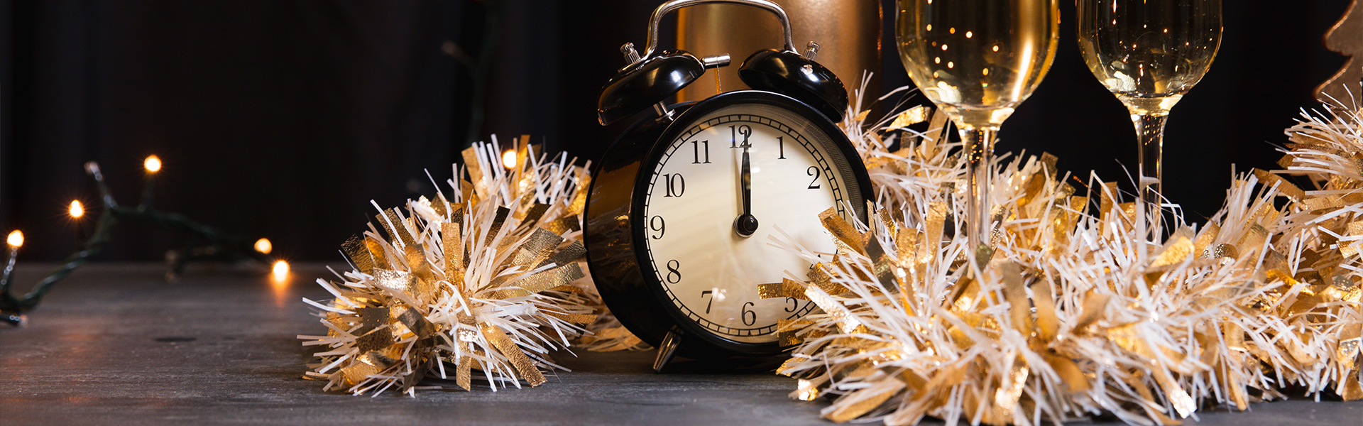 Silvester/ 0 Uhr Banner