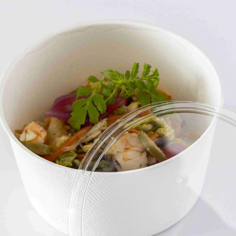 Bodeglass aus Bagasse in weiß mit Fassungsvermögen 200ml