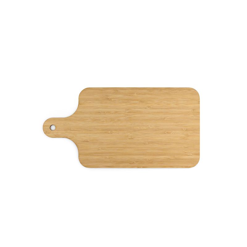 Servierbrett Bambus in der Größe 350x180x2,5mm ideal für Käse oder auch FIngerfood