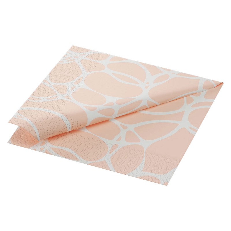 Zelltuch Serviette Ocean Pink 33x33 cm