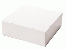 Tortenkarton 34x34x11cm weiß