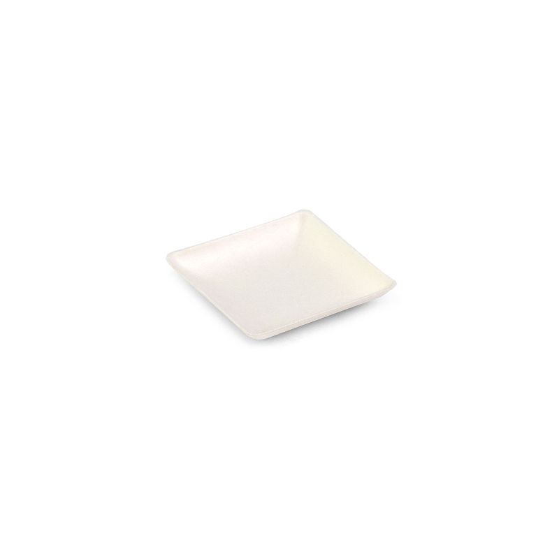 Santo Teller 65x65mm aus Bagasse - PFAS-frei & nachhaltig