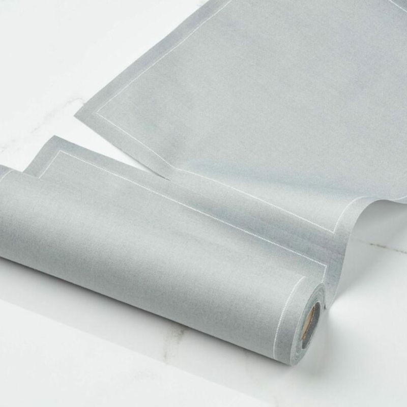 Stoffservietten grau 20x20cm Baumwollservietten auf Rolle Stoffservietten grau 20x20cm Baumwollservietten auf Rolle, waschbar wiederverwendbar