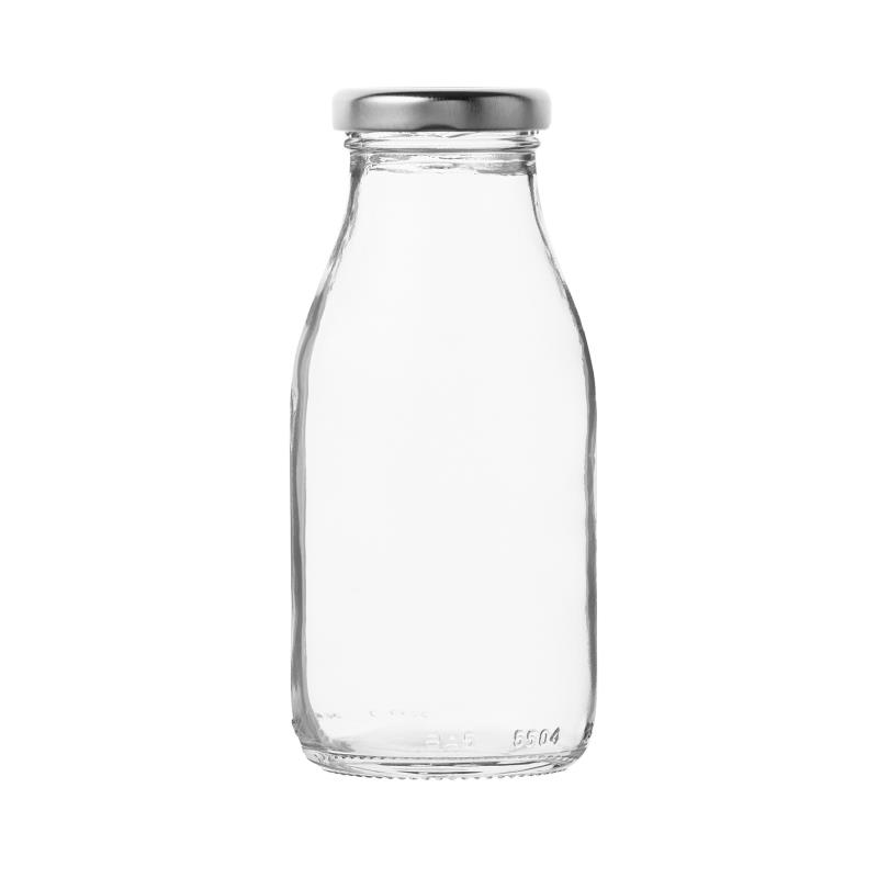 Mini Milk Bottle GLAS 250ml Fingerfood-und Catering- Artikel