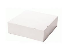 Tortenkarton 25x25x8cm weiß