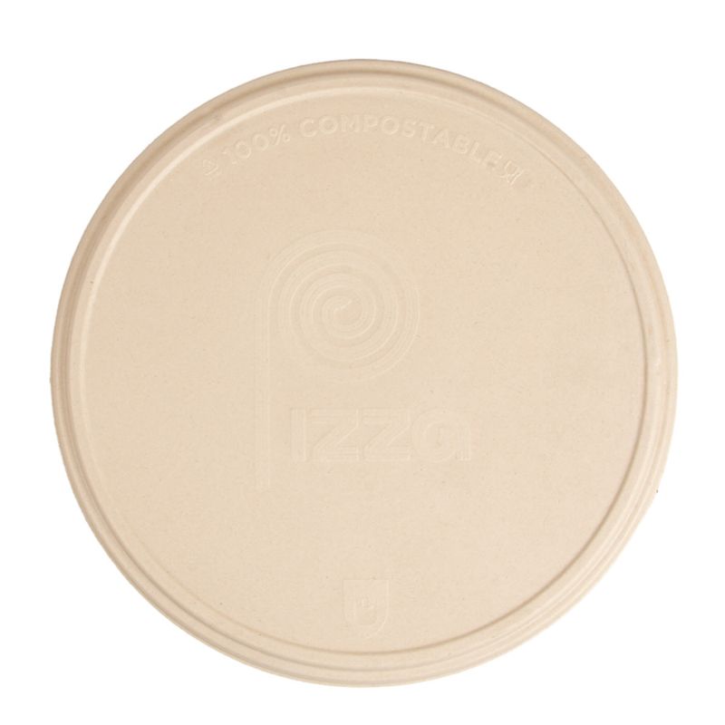 Deckel Pizzateller Bagasse Ø 35,7cm