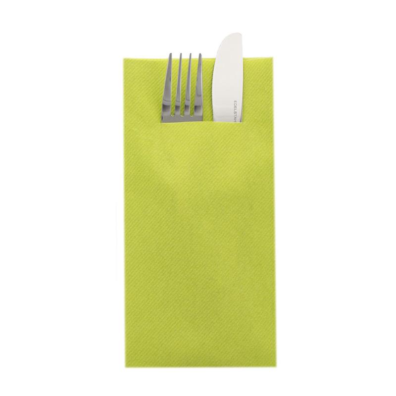 Pocket Napkins Gold 40x40cm mit Schlitz