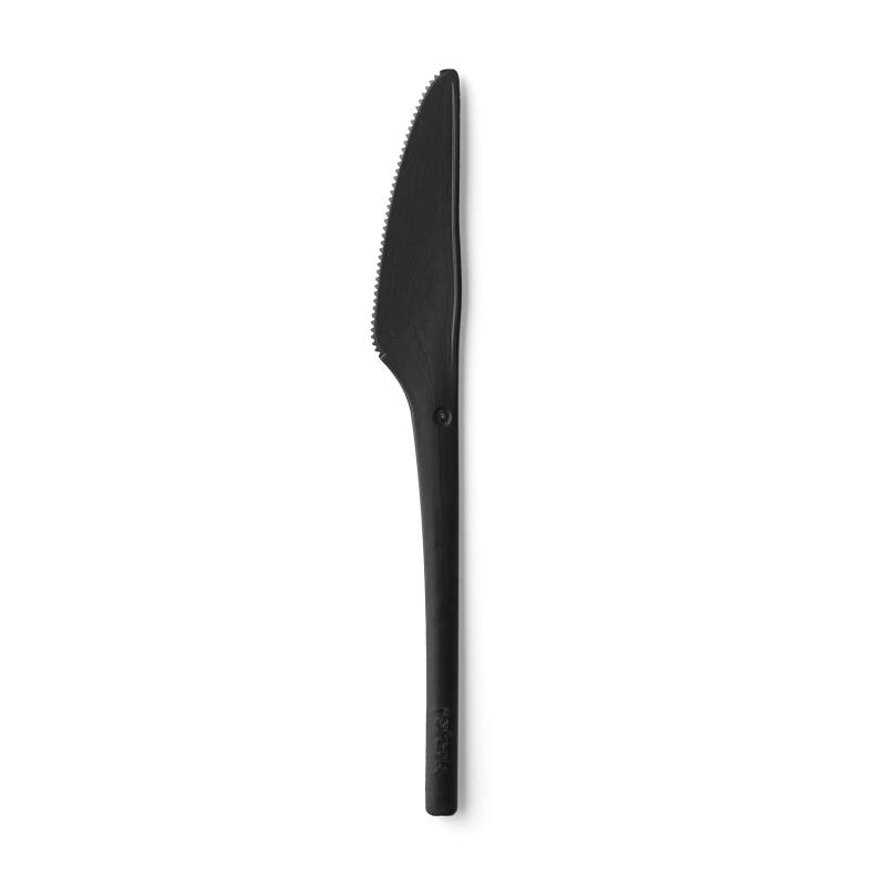 Messer Farbe Schwarz mit weißem Hintergrund