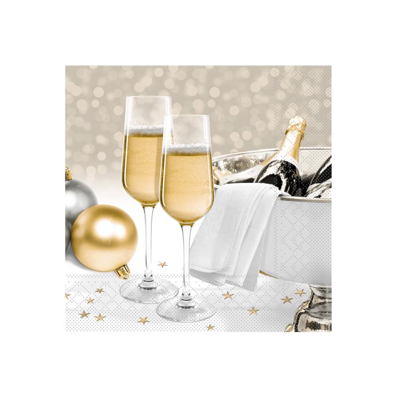 Zelltuch Serviette Secco 33x33cm Zelltuch Serviette Secco 33x33cm