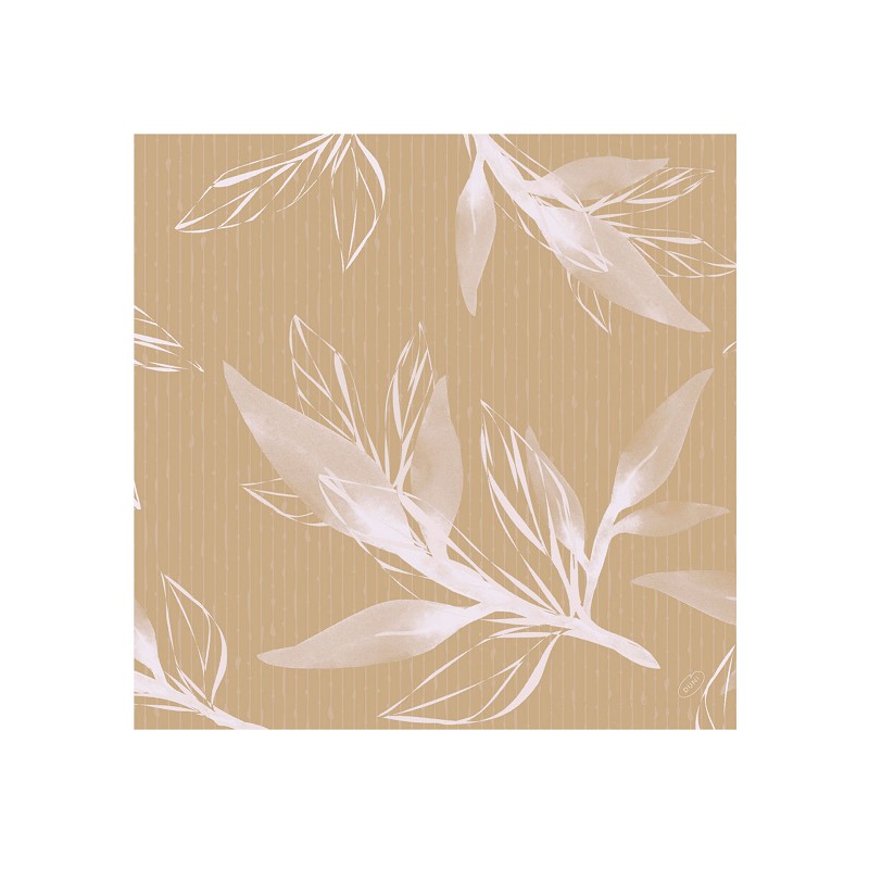 Serviette Eco Leaves 40x40cm Dunisoft
