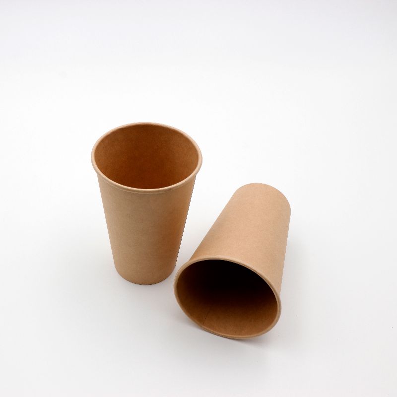 Kaffeebecher 400ml braun