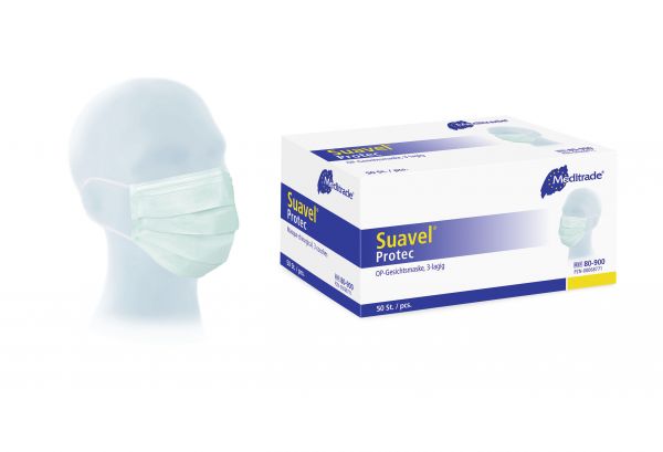 Suavel Protec OP-Gesichtsmaske, grün Gesichtsmaske