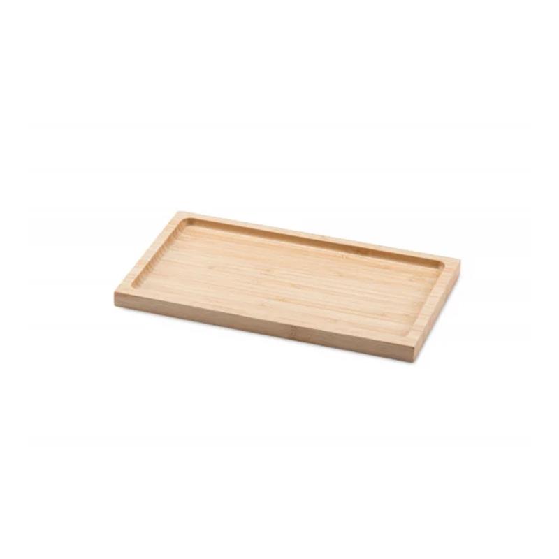 Serviertablett Bambus 26x15,5x1,5cm - Servierplatte mit Rand Serviertablett Bambus 26x15,5x1,5cm - Servierplatte mit Rand