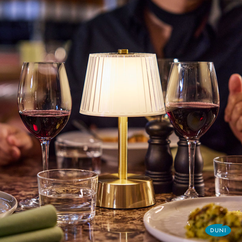 Lampe mit Fernbedienung für Restaurants, aufladbar, kabellos