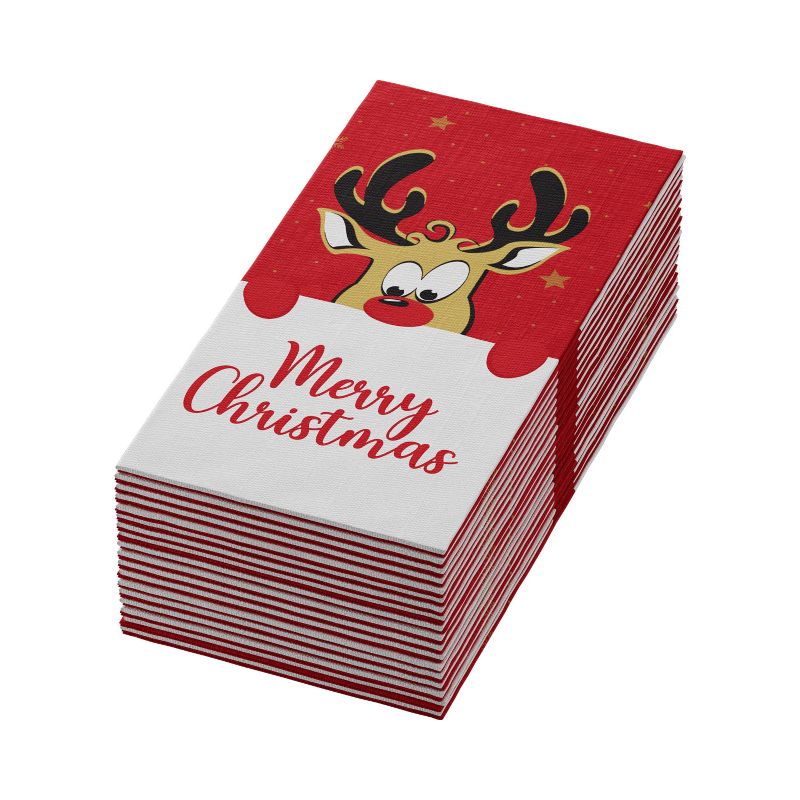 Serviette Rudolf 40x40, 1/8 F, Bio Dunisoft Serviette Rudolf 40x40, 1/8 F, Bio Dunisoft