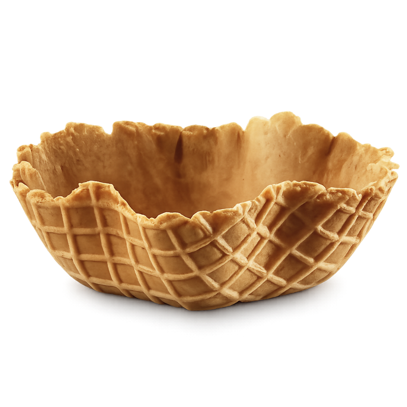 waffelschale essbar aus Weizenmehl
