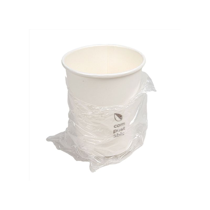 B2B Hotelbedarf: Papier-Zahnbecher 240 ml – einzeln verpackt für Zimmerservice