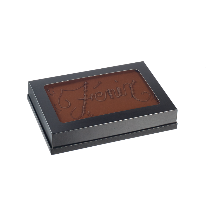 Deckel für Caterlux Tablett Atlas 1/2 Schwarz 27x18,5x5cm Tablettsysteme aus Kartonage