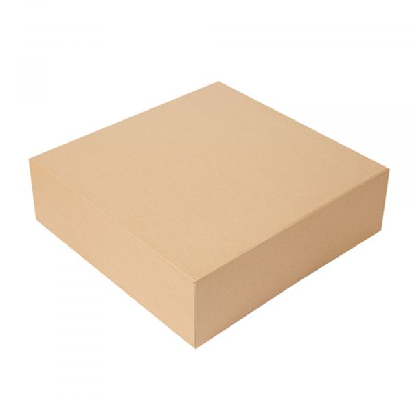Tortenkarton braun 32x32x10cm Kuchenverpackung aus Kraftpapier