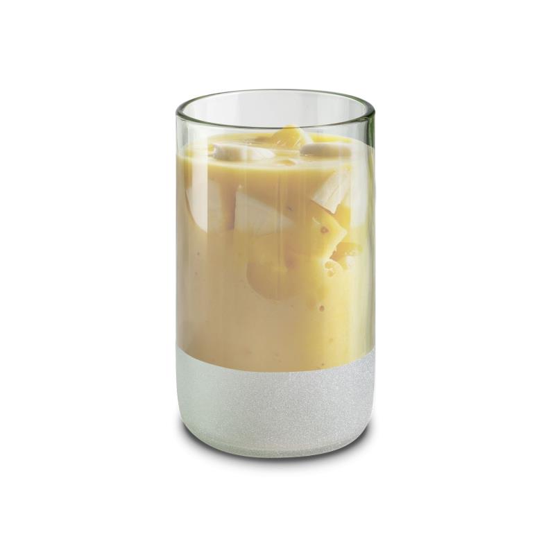 I was a bottle Glas 355ml klar gefrostet