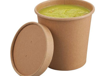 Soup to go 350ml braun Verpackungen 2 go