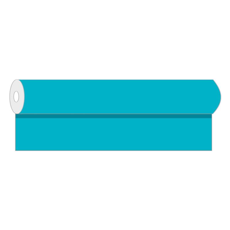 Tischdecke Rolle Farbe Blau mit weißem Hintergrund