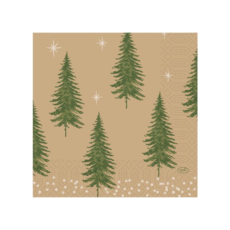 Zelltuch Serviette Humble Trees 33x33cm