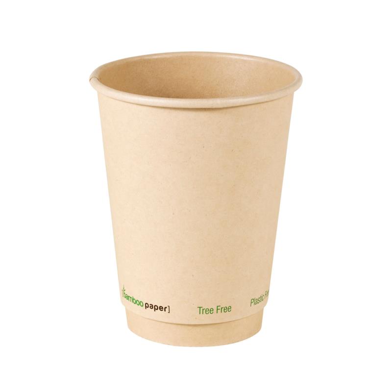 Kaffeebecher 0,23ltr Bambus mit wasserbasierten Beschichtung
