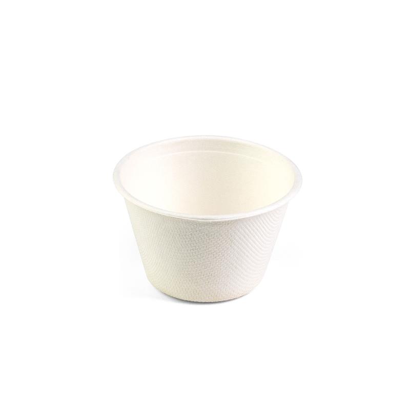 Senza Dressingbecher 120ml aus Bagasse - PFAS-frei & nachhaltig