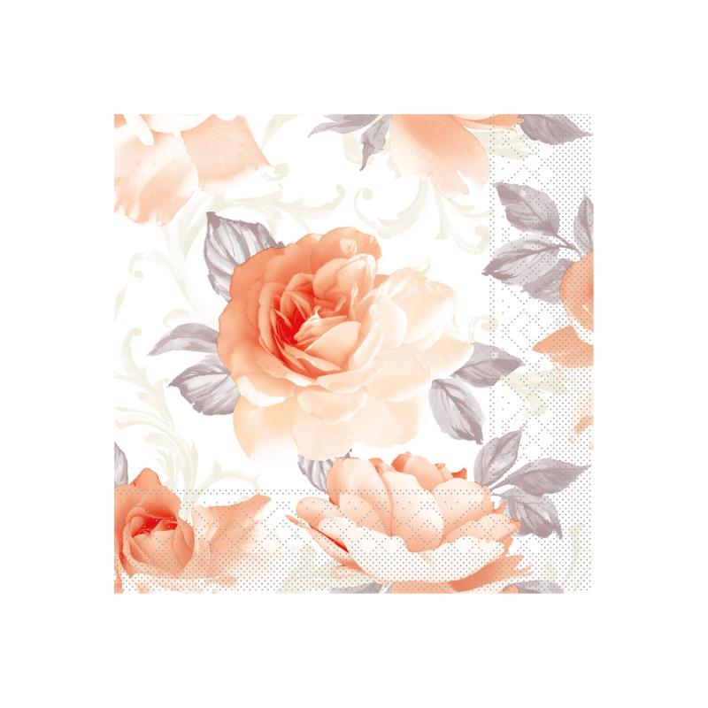 Zelltuch Serviette Rosalie 40x40cm