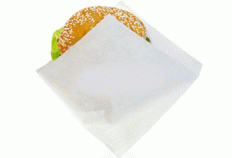 Snack Tüten Weiß 16x15cm