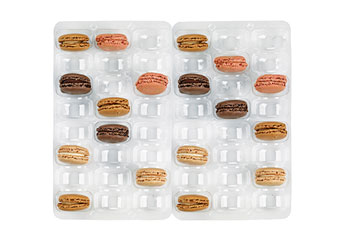 Macaron 48-er Einsatz Verpackung Konditorei