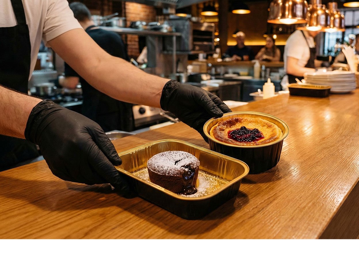 Vielseitige Ofenformen, ideal für die Zubereitung von Desserts