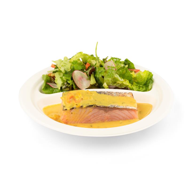 Senza Teller 225mm 2-teilig aus Bagasse - PFAS-frei & nachhaltig