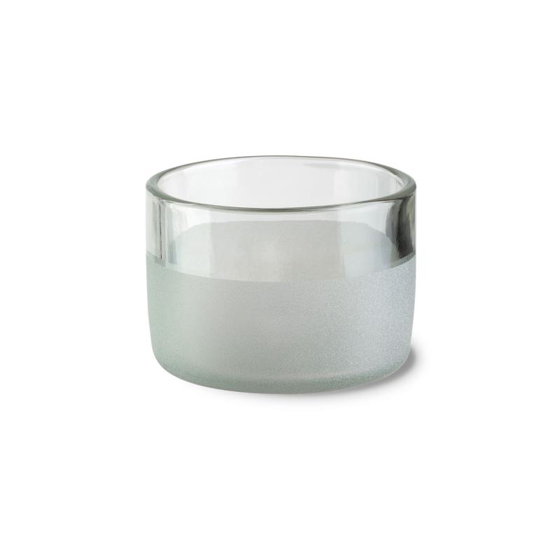 I was a bottle Glas 120ml klar gefrostet