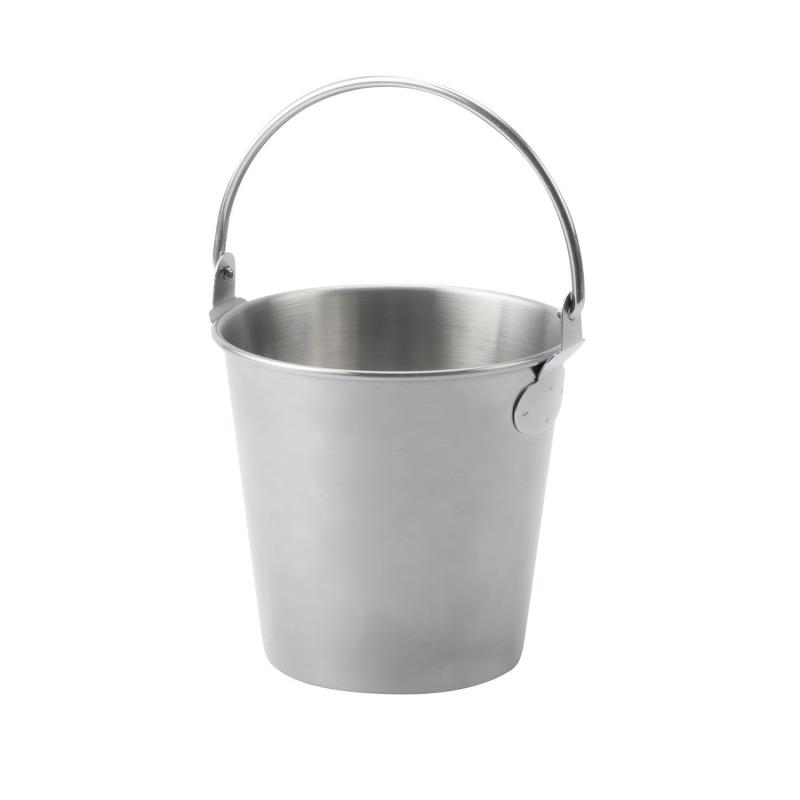 Eimer Inox mit Henkel 700ml