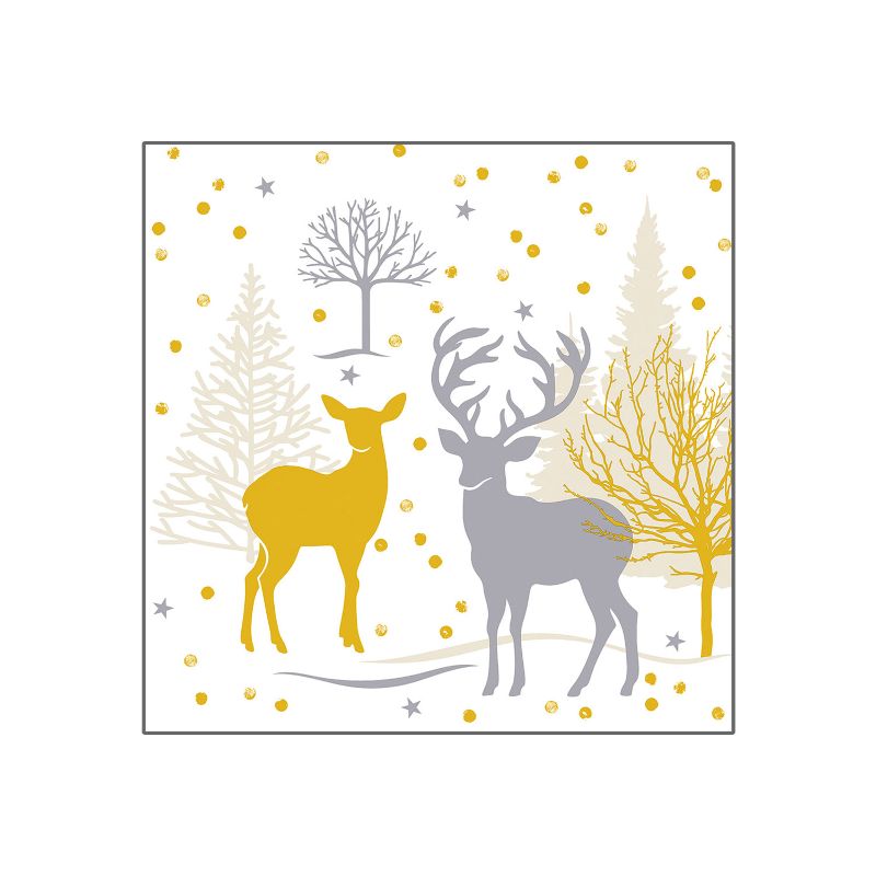 Airlaid Serviette Josia 40x40cm Professionelle Serviettenlösungen für hochwertige Festessen Weihnachtliche Tischaccessoires