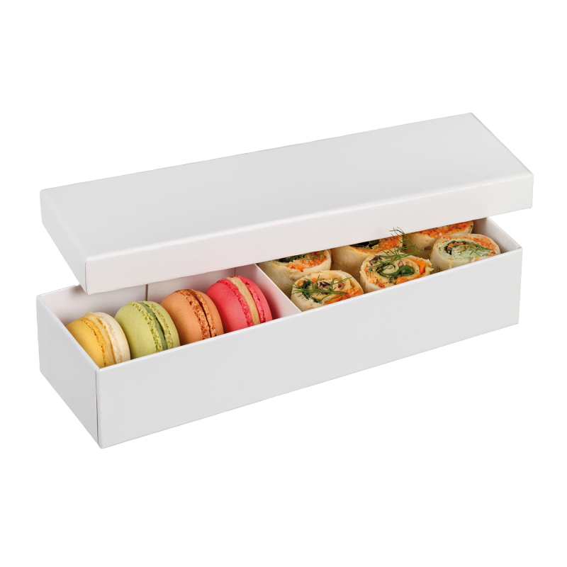 Macaron Box 9-er weiß