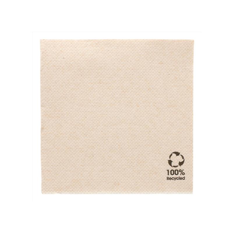 Cellulose Servietten 20x20cm Natur Biologisch abbaubare Servietten