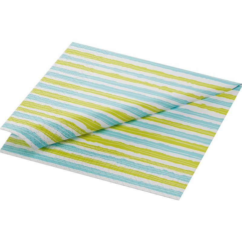 Zelltuch Serviette Elise Stripes 33x33 cm