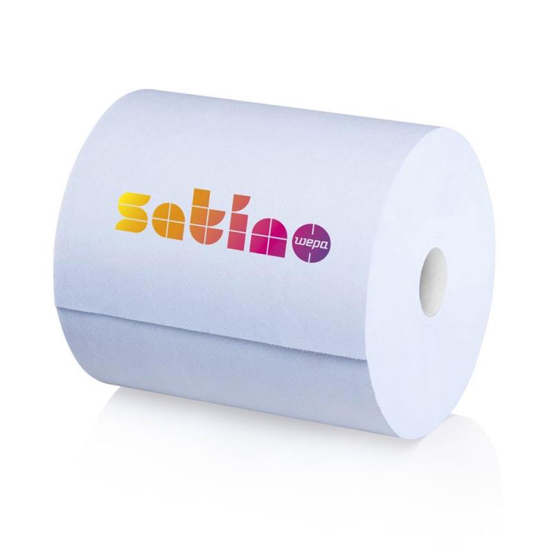 Putzrolle Blau 3-lagig 36,5x35cm Satino Comfort