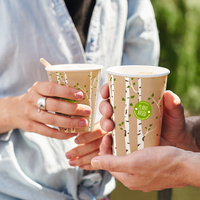 Kaffeebecher Future Smart Woodland 2