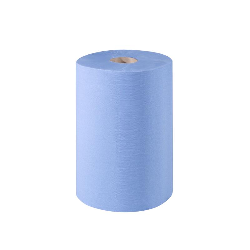 Putzrolle Blau 2-lagig 36x35cm, Reinigungstücher aus Zellulose