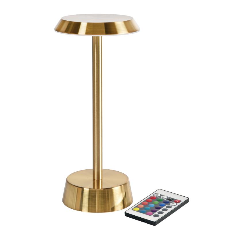 LED Lampe Nour Brass 26,3x11,9cm, kabellos