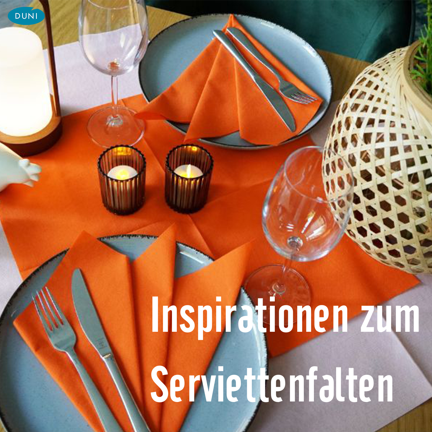 Anleitung Servietten falten