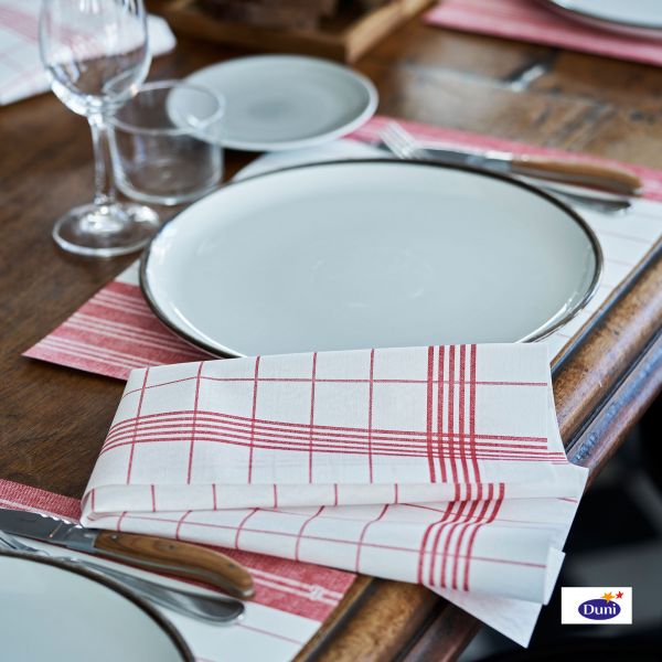 Serviette Towel Napkin Rot 40x48cm