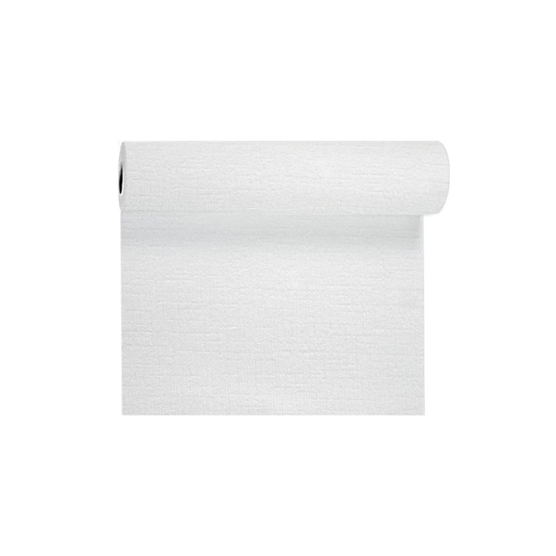 Duni Velviq Tischläufer mit Struktur, 0,4m breit und 20 Meter lang, in weiß