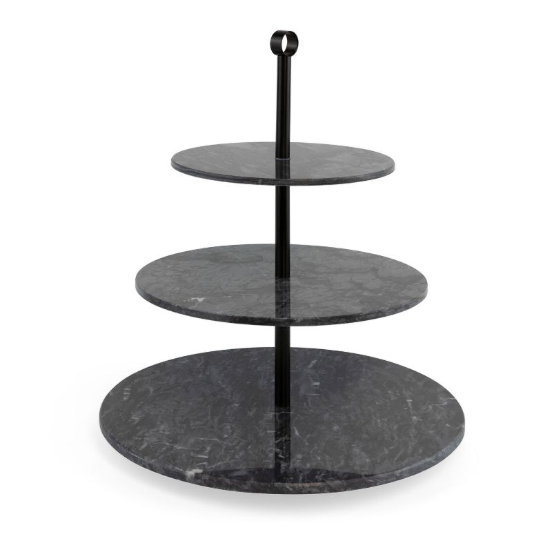 Präsenter Marmor Etagere